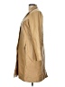 Metrostyle 100% Leather Tan Trenchcoat Size 12 (petite) - photo 5