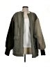 Meotine Color Block Green Coat Size S - photo 1