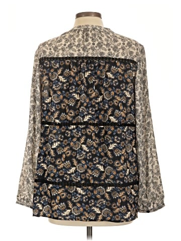 Woman Within Long Sleeve Blouse (view 2)
