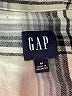 Gap 100% Cotton Plaid Gray Long Sleeve Button-Down Shirt Size M - photo 7