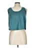 Hippie Rose 100% Polyester Teal Tank Top Size L - photo 1