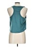 Hippie Rose 100% Polyester Teal Tank Top Size L - photo 2