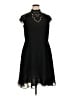 City Chic 100% Polyester Black Cocktail Dress Size 14 Plus (XS) - photo 1