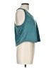 Hippie Rose 100% Polyester Teal Tank Top Size L - photo 4