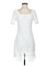 Eilly Bazar 100% Polyester White Cocktail Dress Size S - photo 1