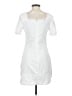 Eilly Bazar 100% Polyester White Cocktail Dress Size S - photo 2