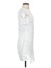 Eilly Bazar 100% Polyester White Cocktail Dress Size S - photo 4