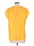 Lily White 100% Polyester Yellow Short Sleeve Top Size XL - photo 2