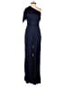 Iris & Ink 100% Viscose Solid Blue Jumpsuit Size 0 - photo 1