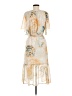 Veronica M. 100% Polyester Ivory Cocktail Dress Size M - photo 2