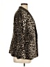 Vince Camuto 100% Polyester Animal Print Gold Blazer Size 14 - photo 4