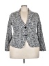 Torrid Paisley Gray Blazer Size 2X Plus (2) - photo 1