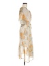 Veronica M. 100% Polyester Ivory Cocktail Dress Size M - photo 4