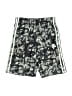 Adidas 100% Polyester Print Gray Athletic Shorts Size 14 - 16 - photo 1