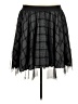 Torrid 100% Polyester Argyle Black Casual Skirt Size 3X Plus (3) - photo 1