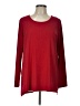 Susan Graver Red 3/4 Sleeve T-Shirt Size L - photo 1