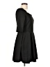 Just Fab Solid Black Cocktail Dress Size L - photo 4