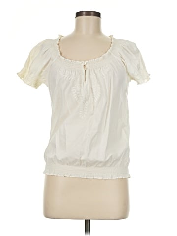 St. John's Bay Short Sleeve Blouse (view 1)