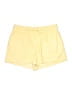 Express 100% Polyester Solid Yellow Athletic Shorts Size XL - photo 1