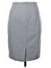 Express Solid Gray Formal Skirt Size 2 - photo 2
