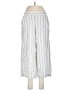 Max Studio Stripes Silver Linen Pants Size M - photo 1