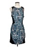 Lush Graphic Blue Cocktail Dress Size S (estimated) - photo 1