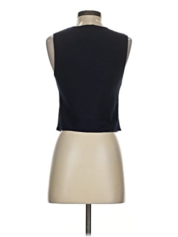 Zara Sleeveless Button-Down Shirt (view 2)