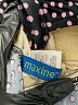 Maxine Polka Dots Black Swimsuit Top Size 12 - photo 3
