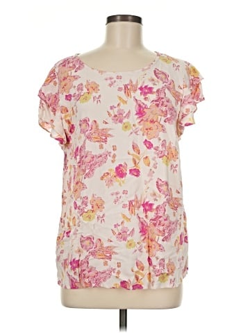 Rose & Thyme Short Sleeve Blouse (view 1)