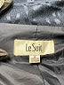 Le Suit 100% Polyester Animal Print Blue Blazer Size 18 - photo 6
