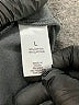 Logo Layers Solid Black Track Pants Size L - photo 8