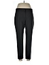 Theory Solid Black Gray Wool Pants Size 10 - photo 1
