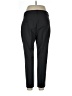 Theory Solid Black Gray Wool Pants Size 10 - photo 2