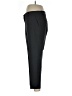 Theory Solid Black Gray Wool Pants Size 10 - photo 5