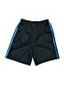 Adidas 100% Polyester Chevron-herringbone Blue Athletic Shorts Size 6 - photo 2