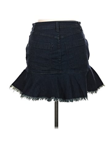 MICHAEL Michael Kors Denim Skirt (view 2)