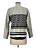 Luna Chevron-herringbone Gray Pullover Sweater Size L - photo 2