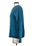 Woolovers 100% Wool Teal Wool Pullover Sweater Size S - photo 5