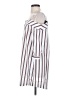 JOA Stripes White Casual Dress Size XS - photo 5