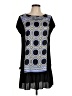 Ali Ro Graphic Black Casual Dress Size 10 - photo 1