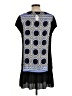 Ali Ro Graphic Black Casual Dress Size 10 - photo 2