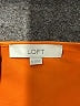 Ann Taylor LOFT 100% Polyester Orange Sleeveless Blouse Size XL - photo 7