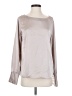 Ann Taylor 100% Polyester Gray Long Sleeve Blouse Size S - photo 1