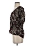 Joie 100% Polyester Black Short Sleeve Blouse Size S - photo 5