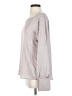 Ann Taylor 100% Polyester Gray Long Sleeve Blouse Size S - photo 5