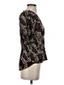 Joie 100% Polyester Black Short Sleeve Blouse Size S - photo 4