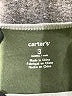 Carter's 100% Cotton Graphic Green Short Sleeve Onesie 0-3 MO / 3 MO - photo 3