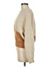 Lush Color Block Tan Pullover Sweater Size M - photo 5