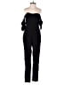 Cupcakes & Cashmere Solid Black Jumpsuit Size 4 - photo 1