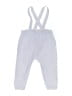 H&M 100% Cotton Stripes Blue Overalls Size 18-24 mo - photo 1